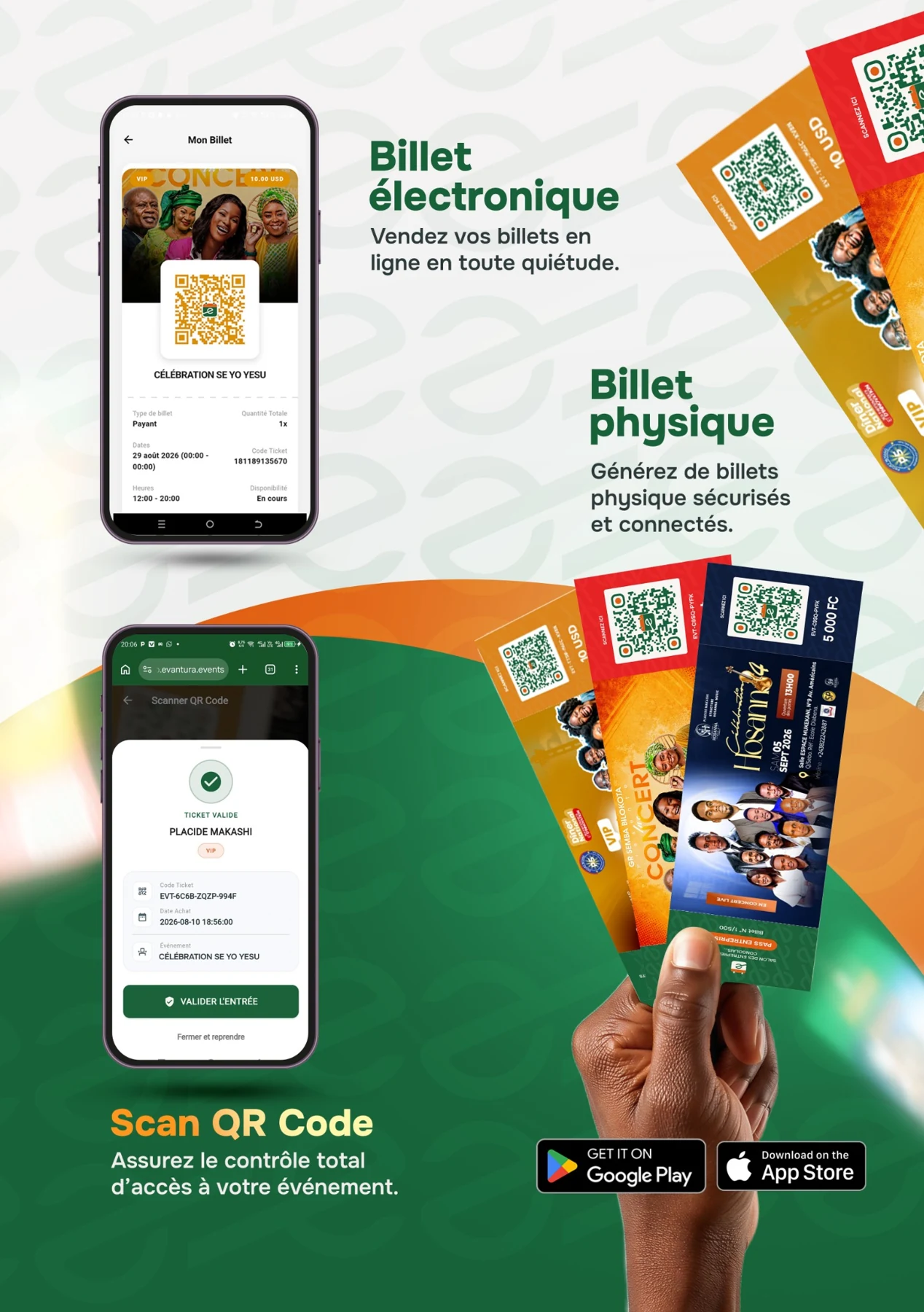 Evantura — FLYERS EVANTURA FACE À JOUR